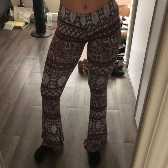 LF Bell Bottom Flare Tribal Pants - Picture 3 of 3